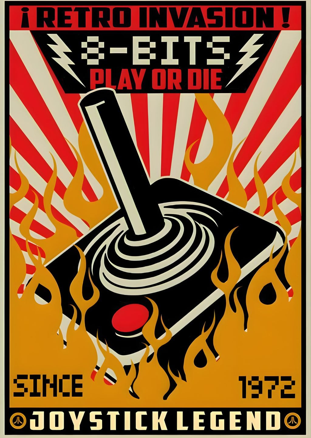 Retro Invasion: 8-Bits Play or Die