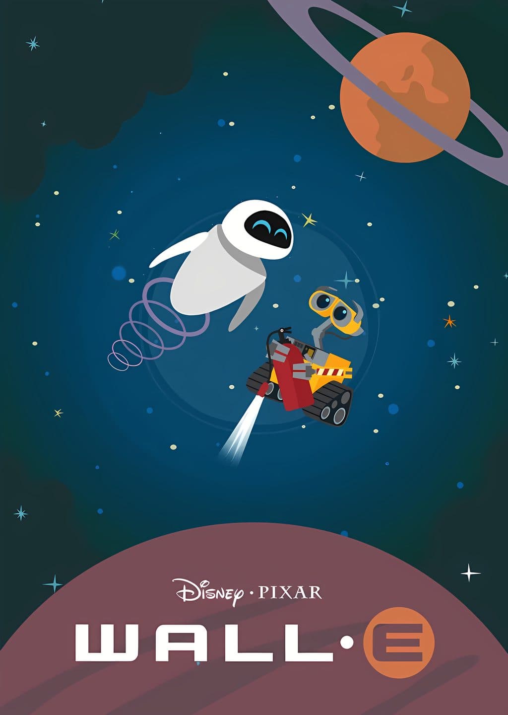 WALL-E ve Eve: Uzayda