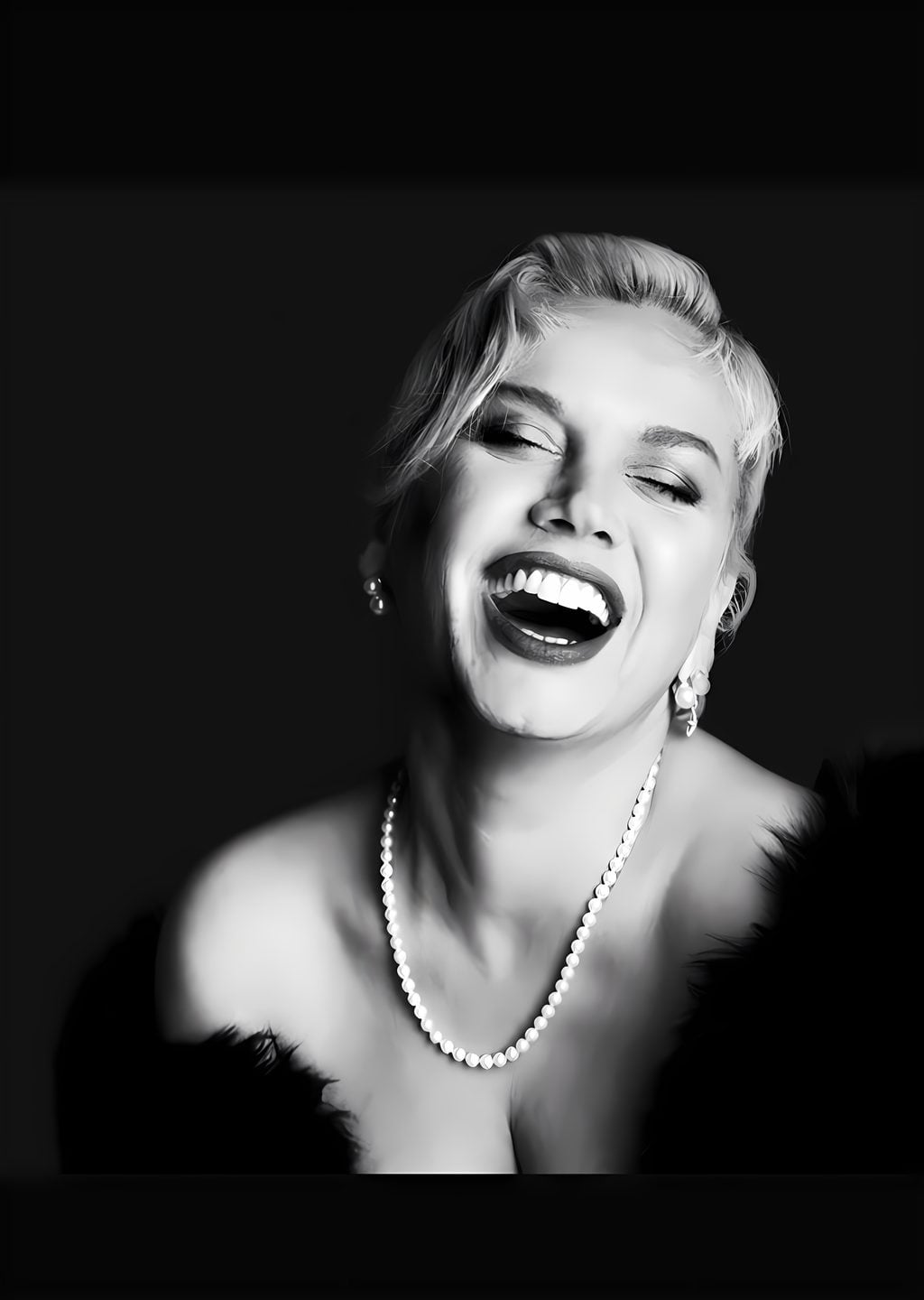 Marilyn Monroe: Siyah Beyaz Gülüş
