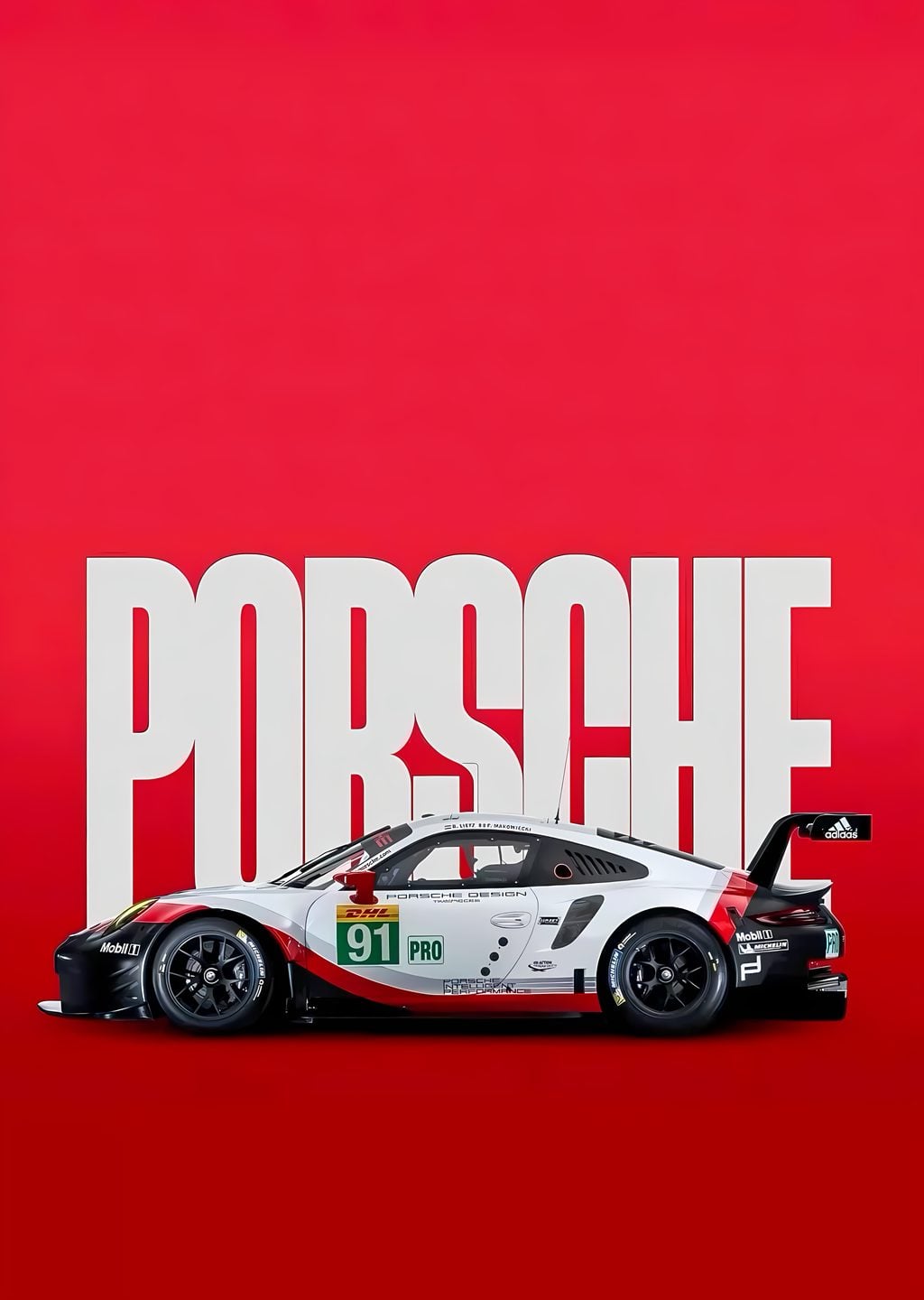 Porsche 91 Pro Rengi Araba