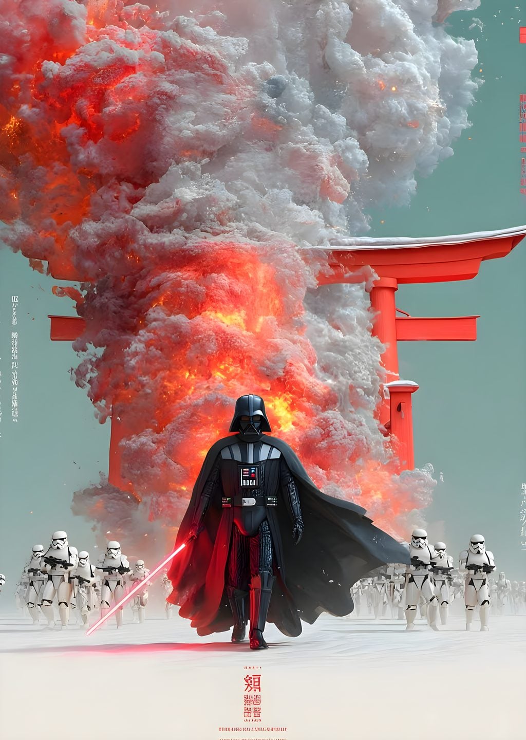 Darth Vader ve Stormtrooper: Ateşli Orta Çevrede
