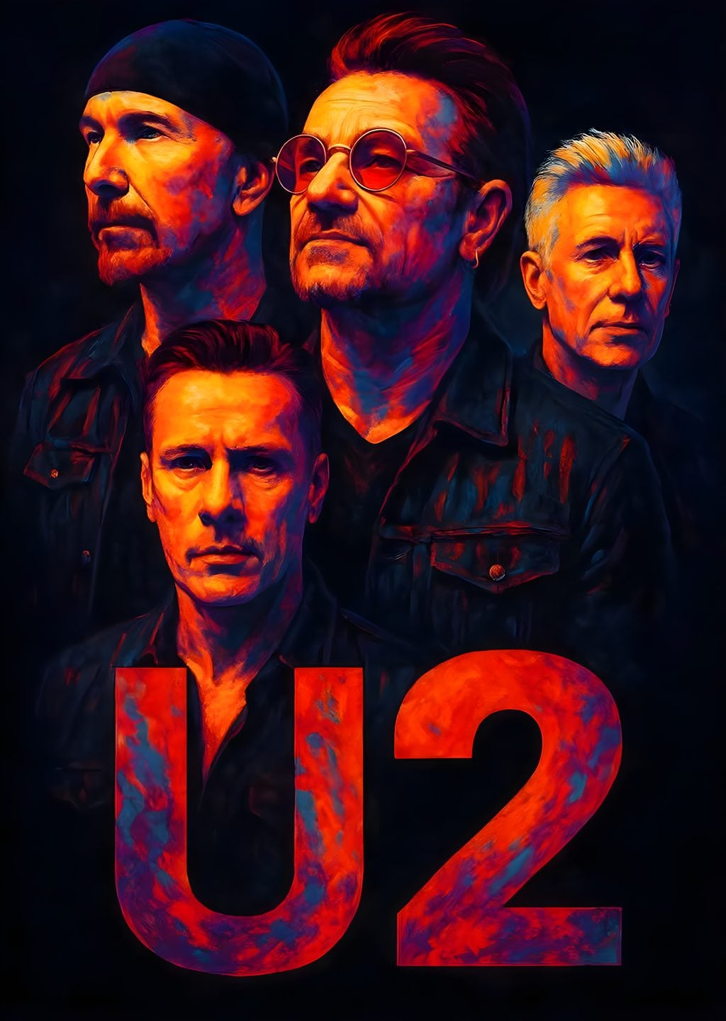 U2: Renkli Portreler
