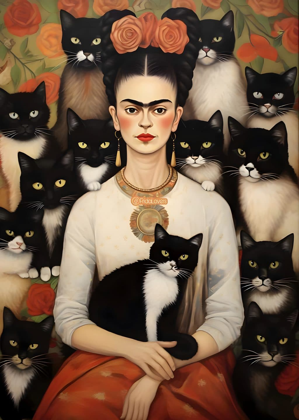 Frida Kahlo: Kedilerle Portre