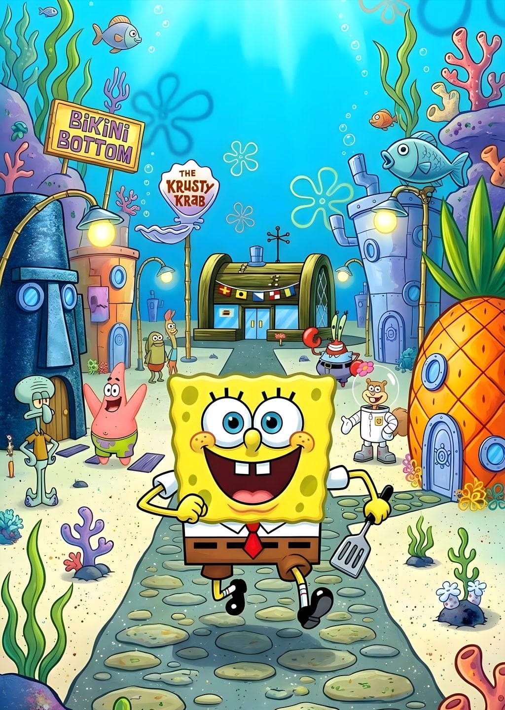 SpongeBob SquarePants: Bikini Bottom'da Koşu