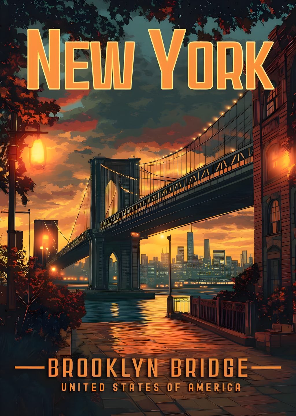 Brooklyn Bridge: New York