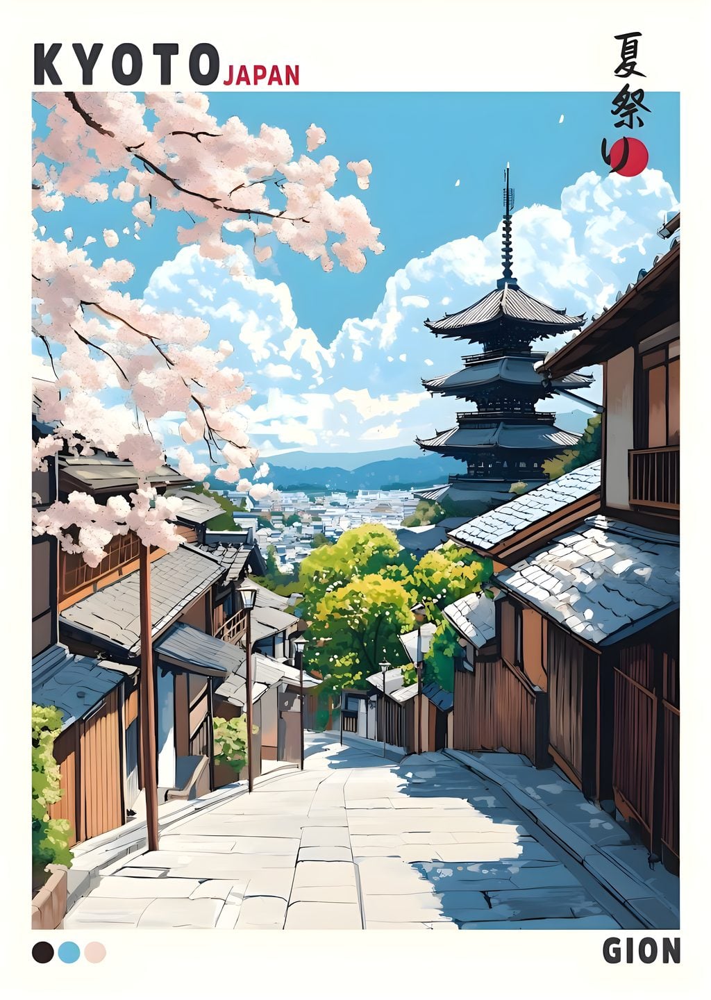Kyoto Japonya: Sakura ve Kulesi