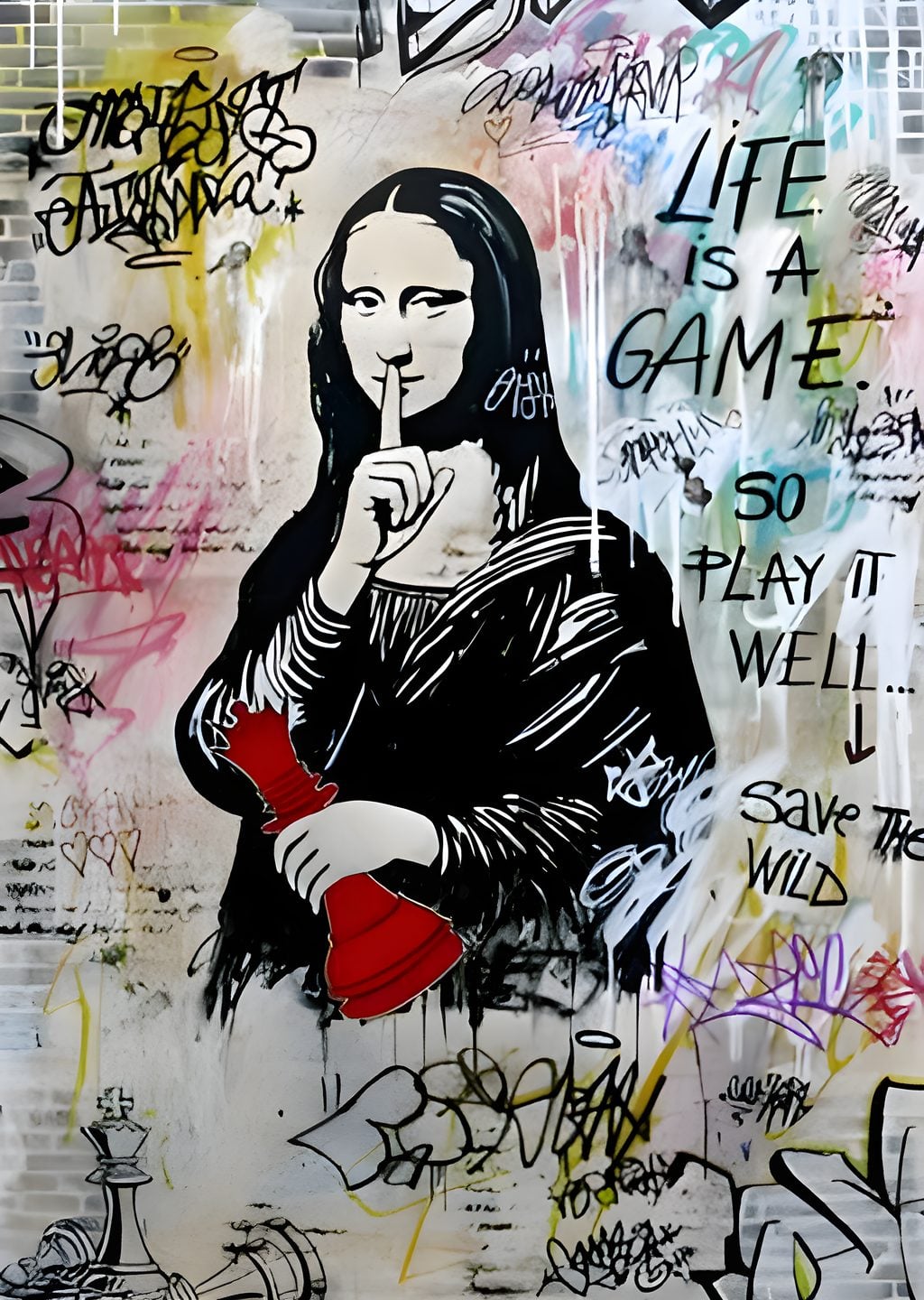 Mona Lisa: 'Life is a Game, So Play It Well'