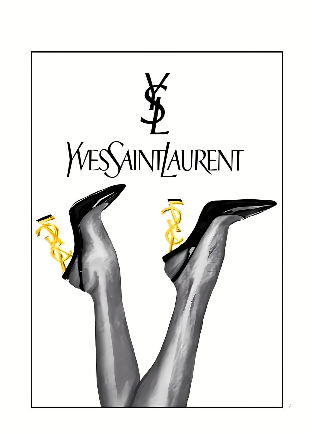 Yves Saint Laurent High Heels