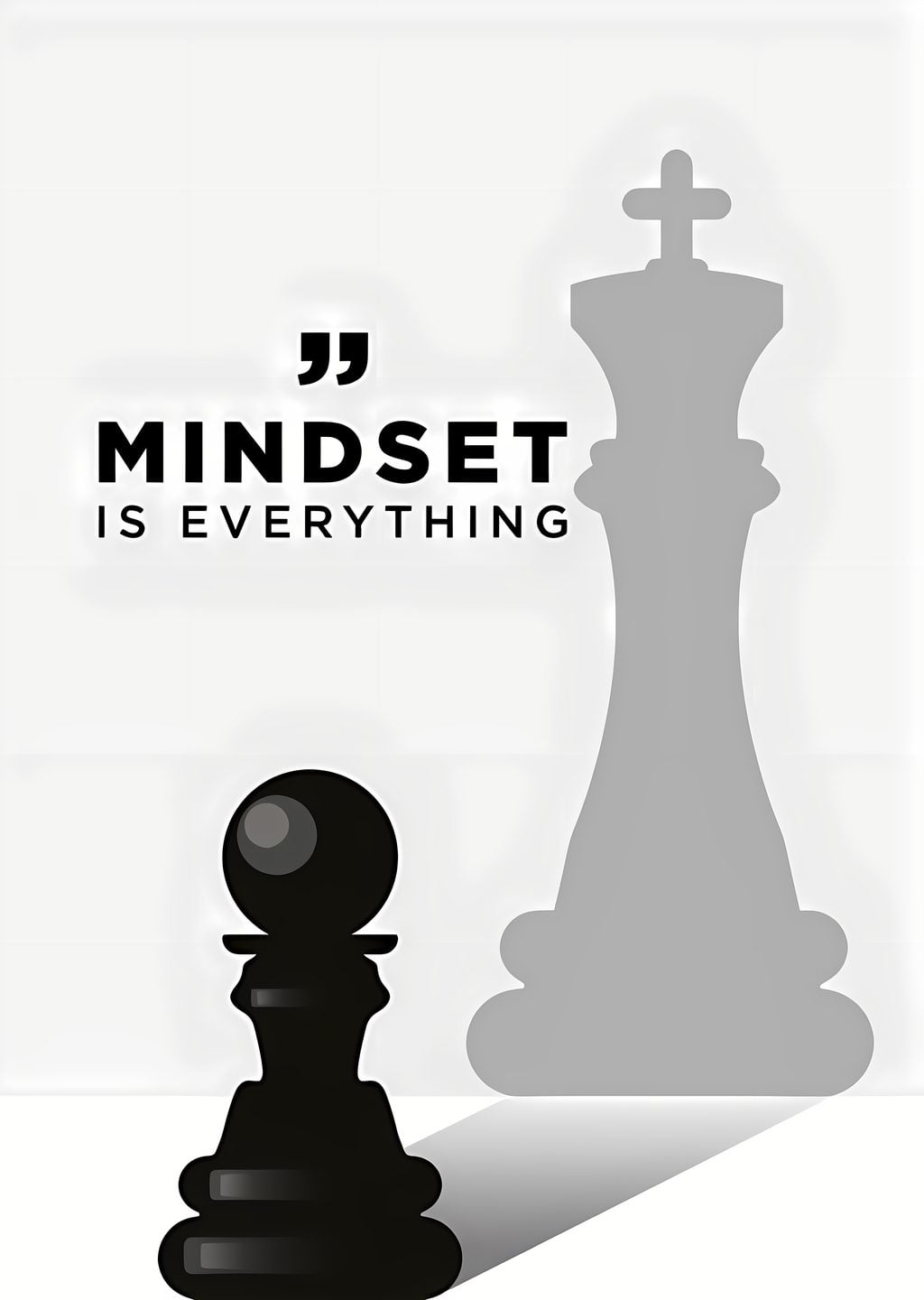 MINDSET IS EVERYTHING: Satranç İkonu