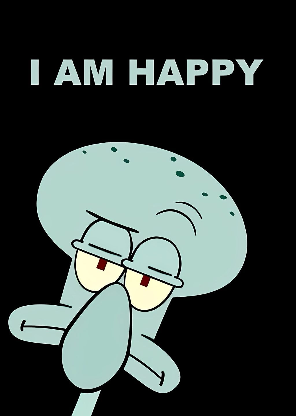 Karikatur Karakter: I Am Happy