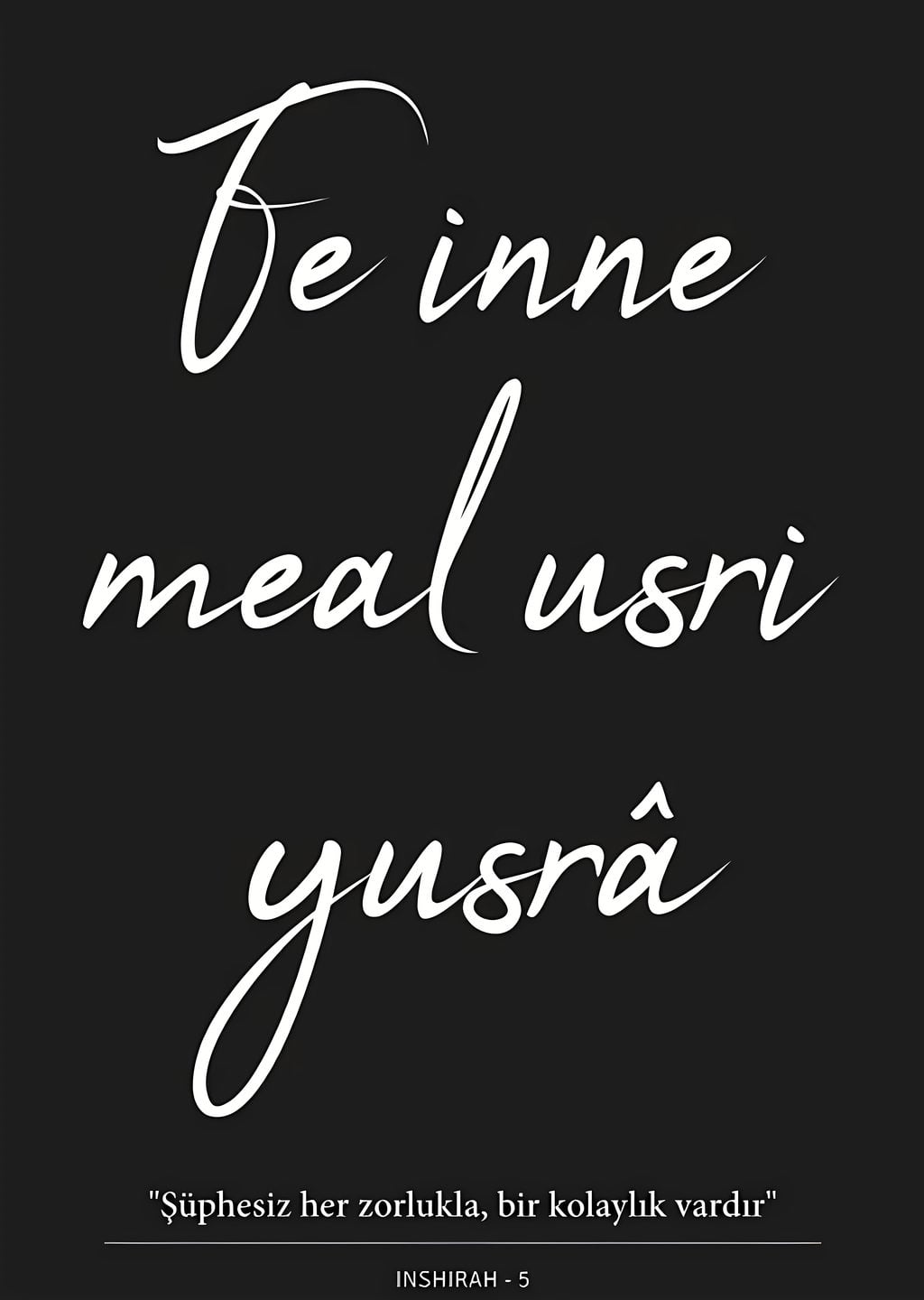 Be inne meal usri yusra
