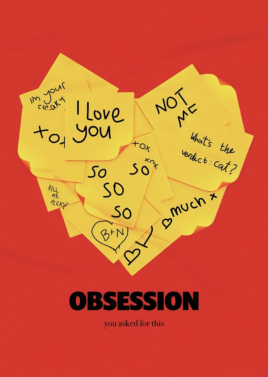 OBSESSION: I Love You Notecards