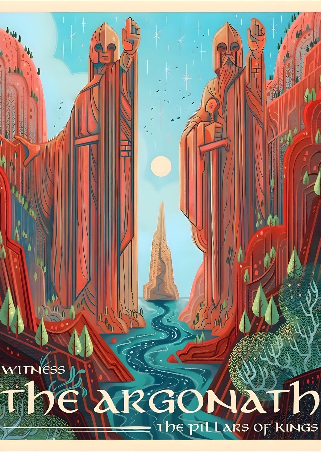 The Argonath: The Pillars of Kings