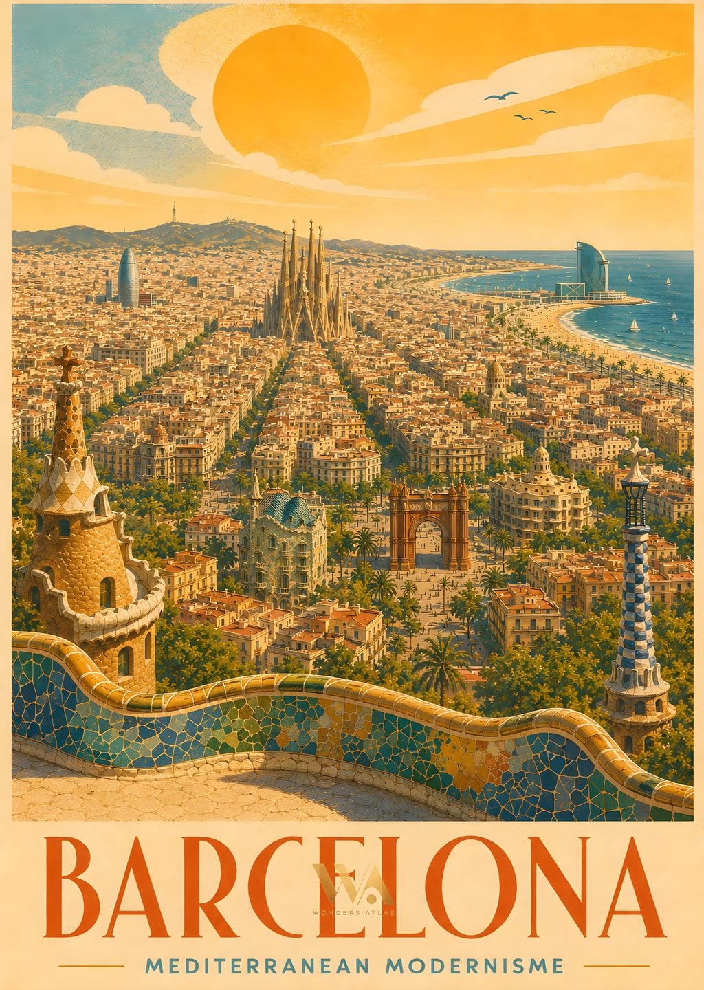 Barcelona: Mediterranean Modernisme