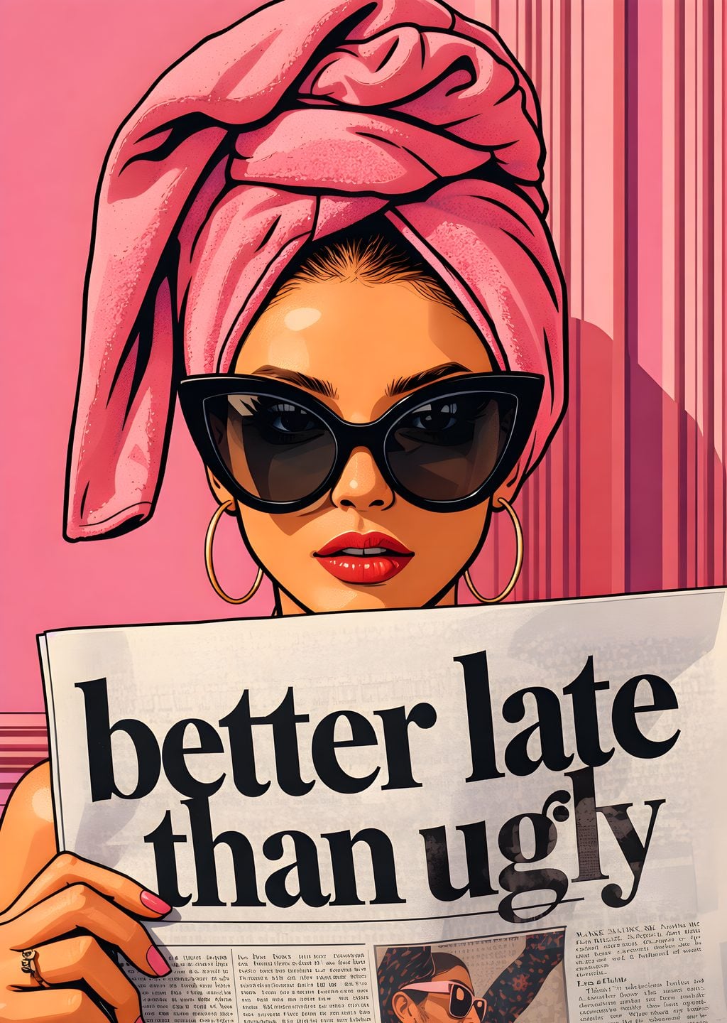 Better Late Than Ugly: Pop Kulturel Portre