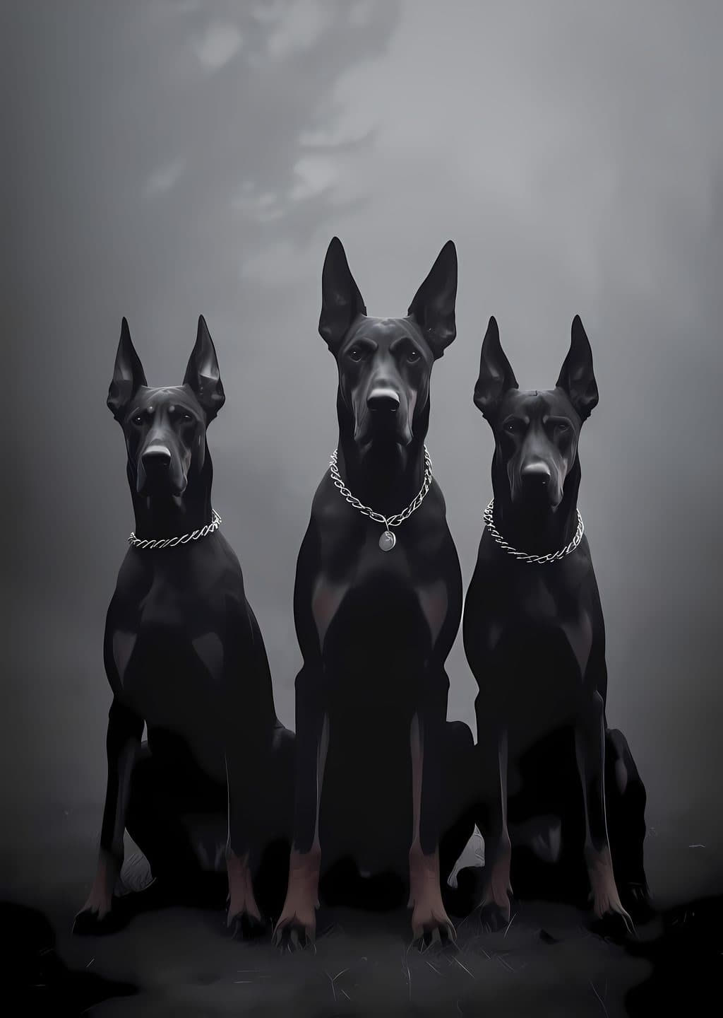Doberman Üçlüsü: Güçlü Koruyucular
