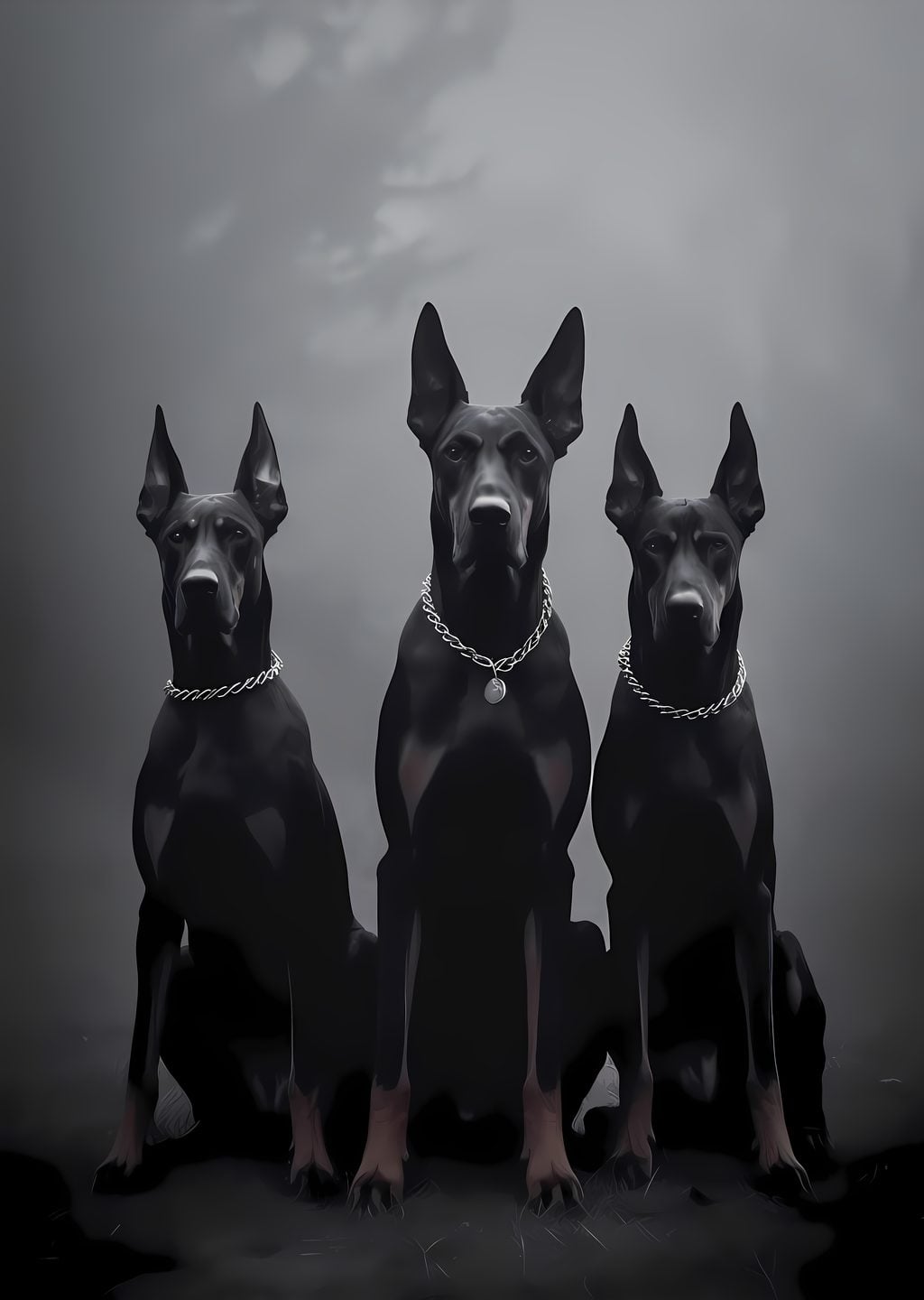 Doberman Üçlüsü: Güçlü Koruyucular