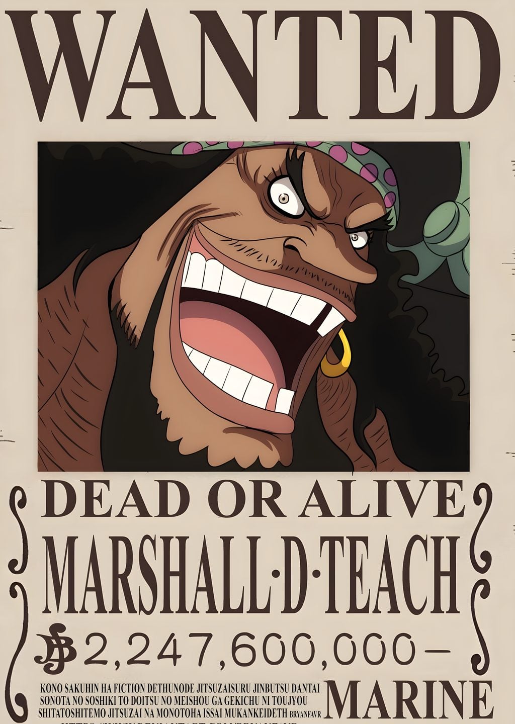 Marshall D. Teach: Kara Bıyık