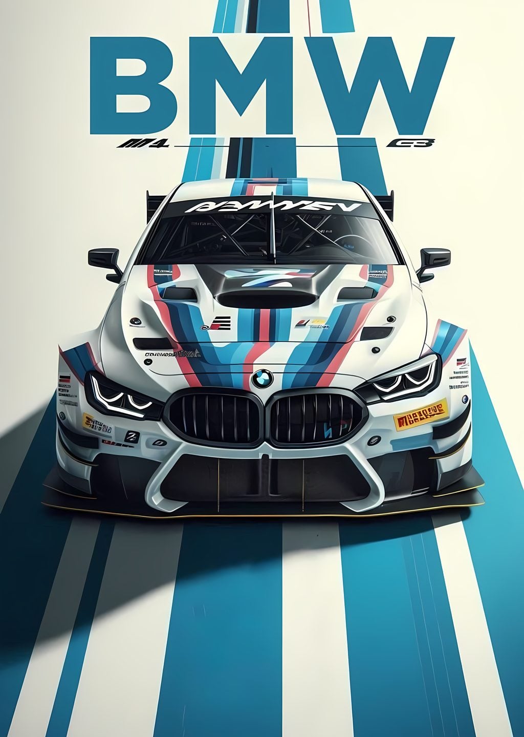 BMW M4 G3 Motorsport Araba