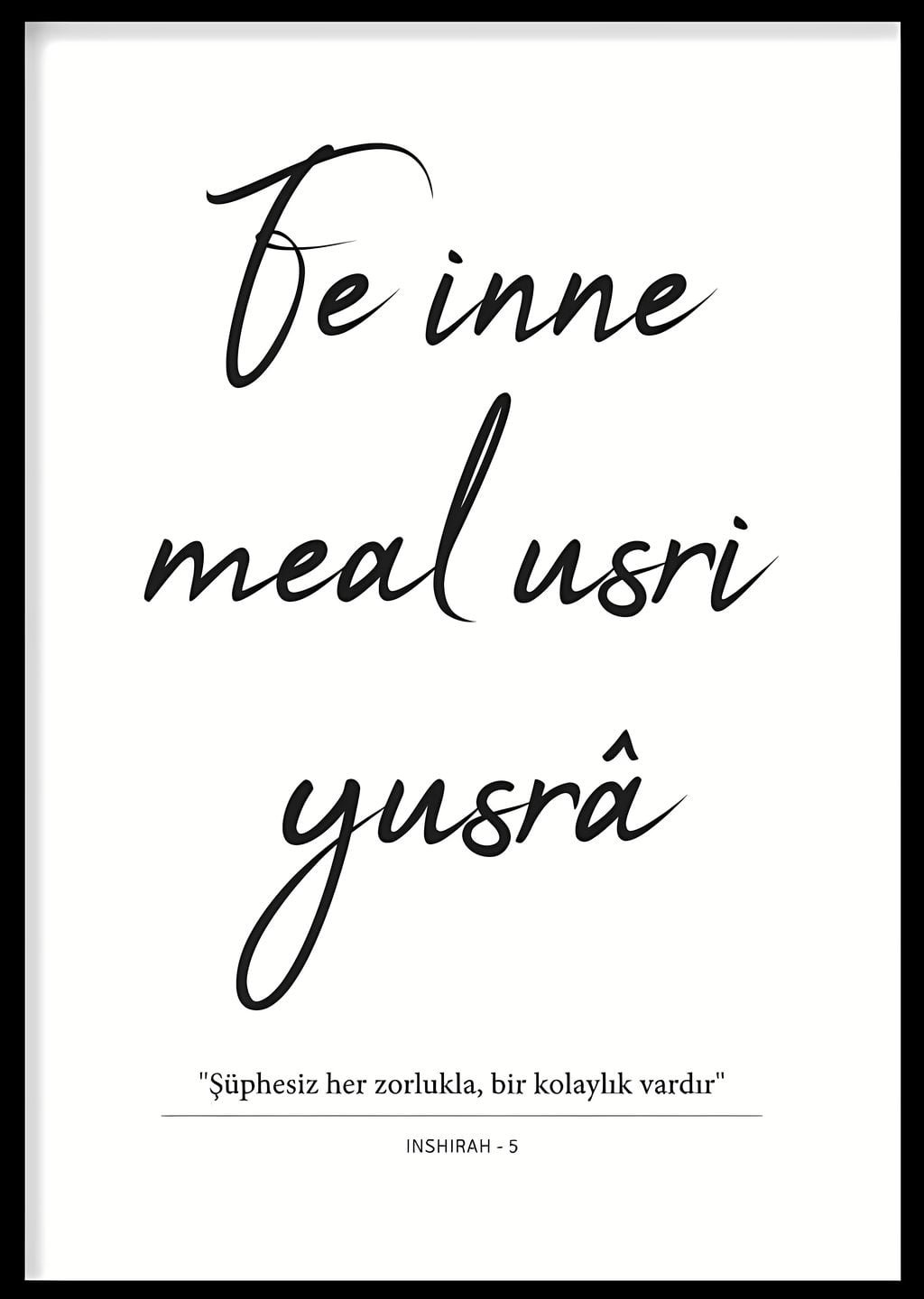 Be inne meal usri yusra