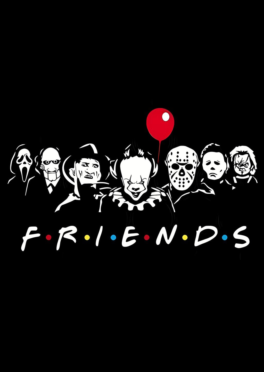 Friends: Klasik Korku Karakterleri ve Balonlar