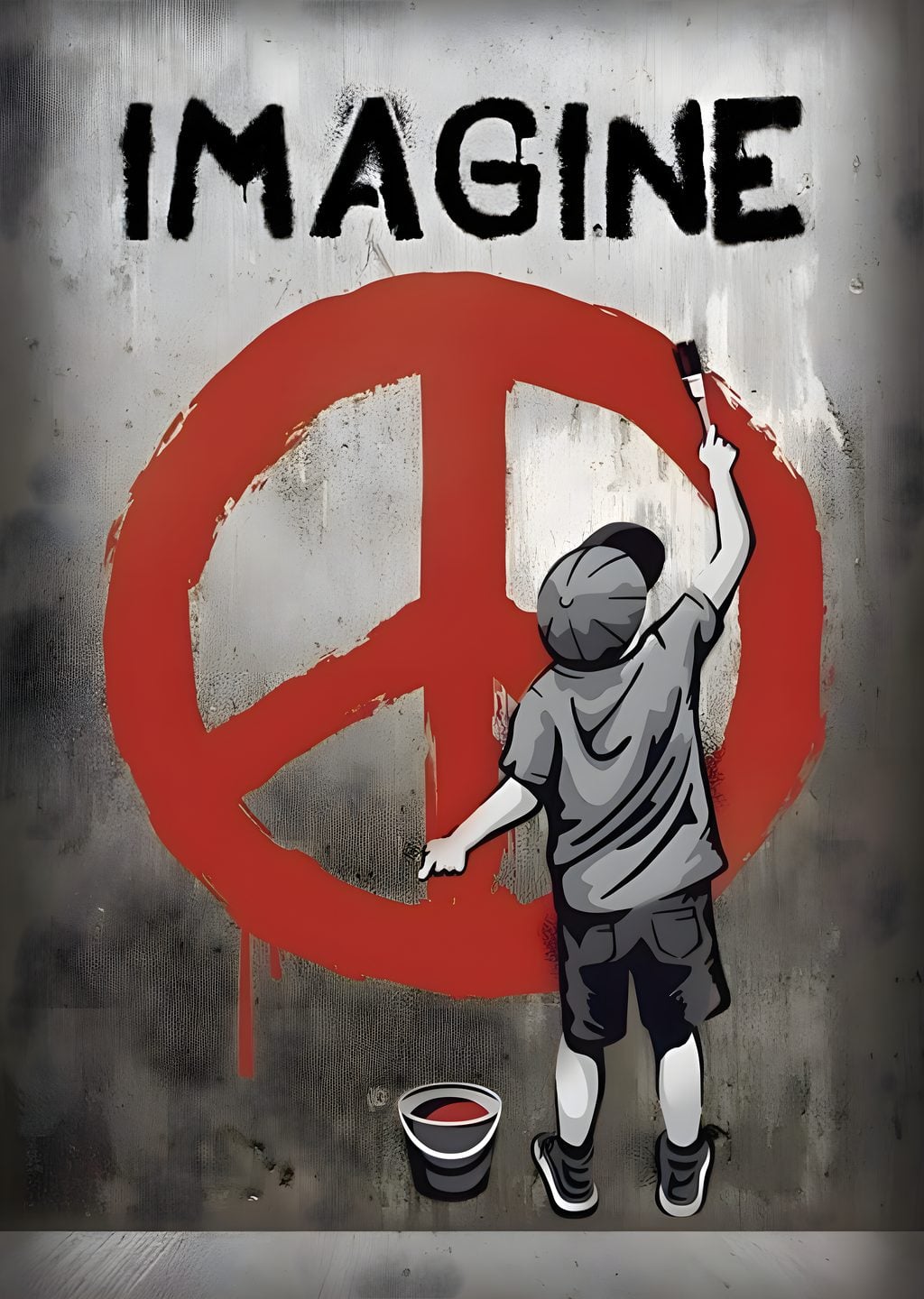 Imagine: Banksy'un Barış Simgesi