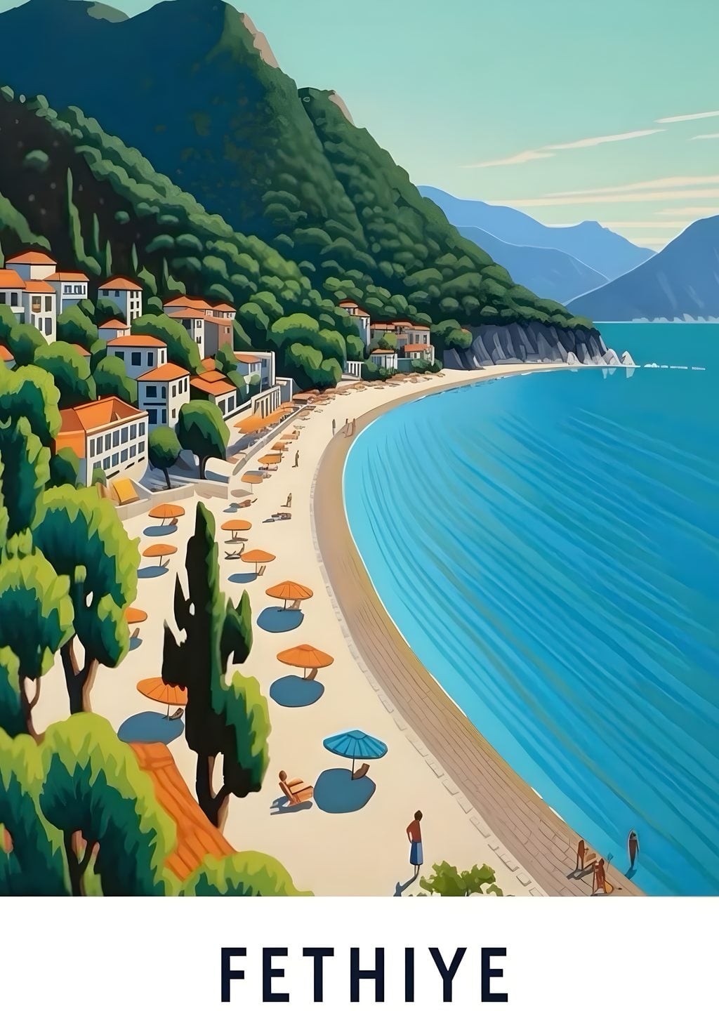 Fethiye: Plajın Huzur Verici Manzarası