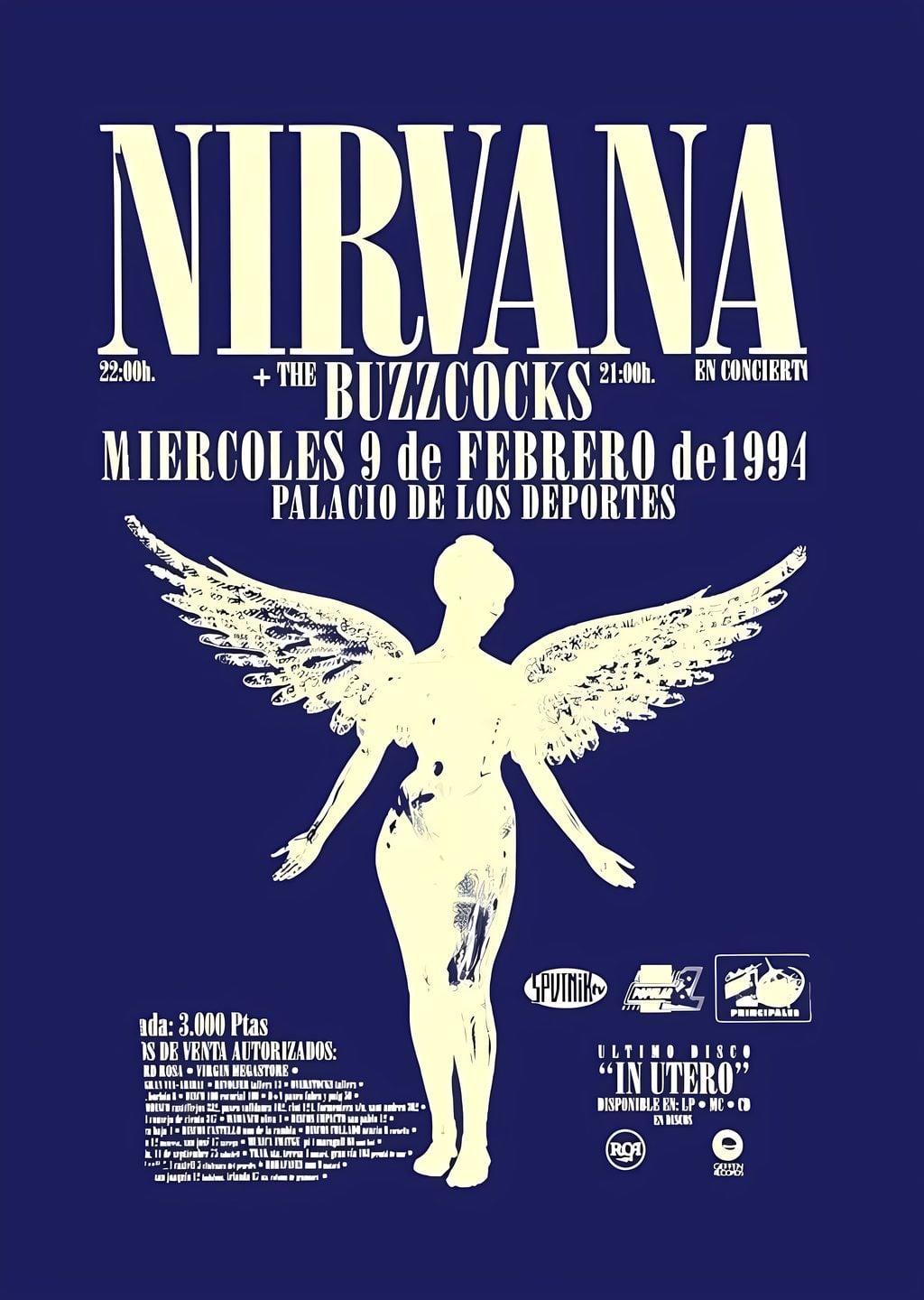 Nirvana Konseri Posteri