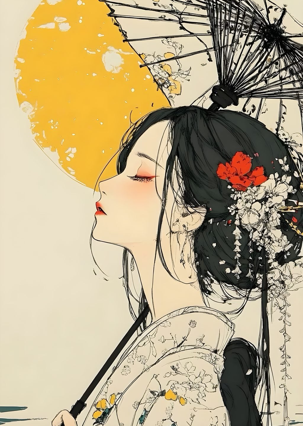 Geleneksel Japon Güzeli