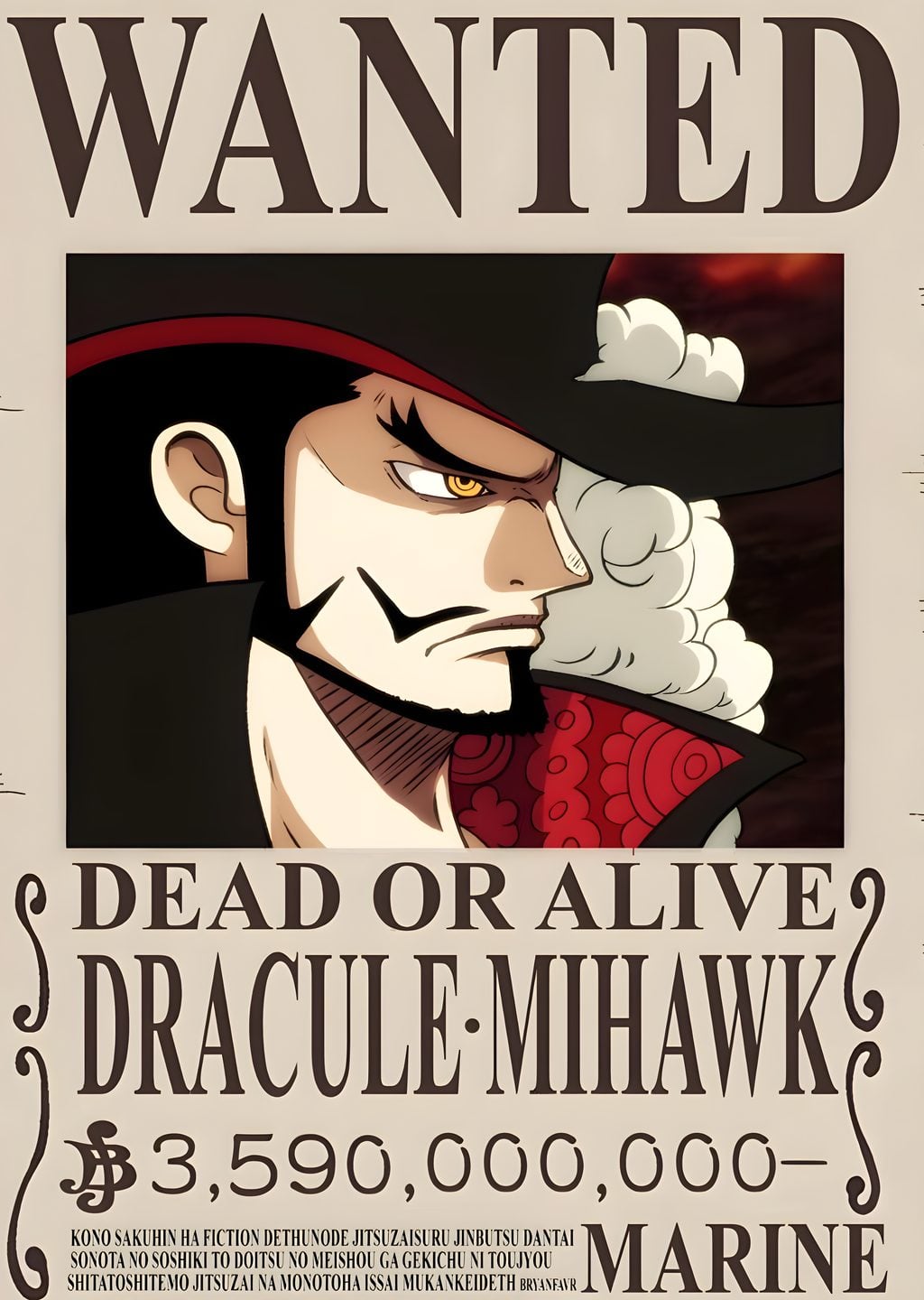 Dracule Mihawk: Dünyanın En İyi Kılıç Ustası