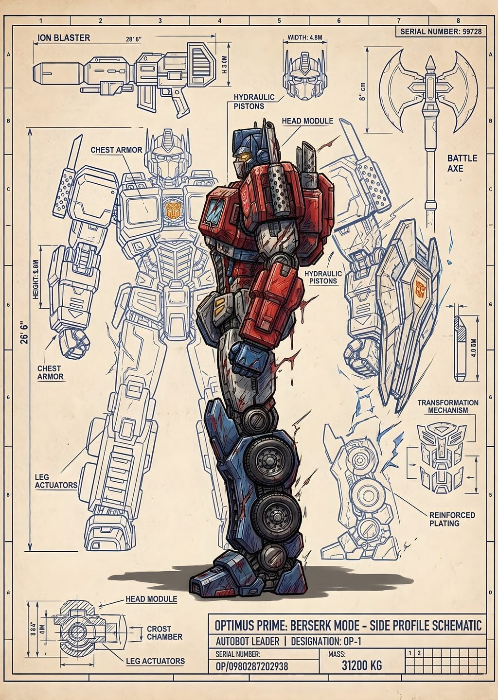 Optimus Prime: Berserk Modu
