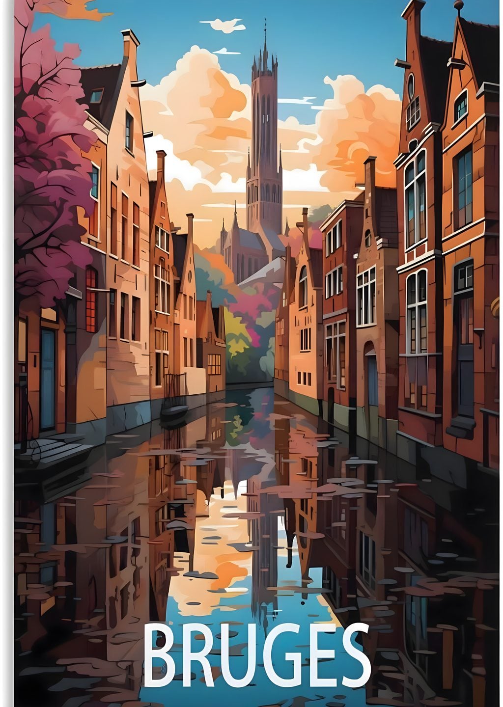 Bruges: Nehirler ve Kuleler