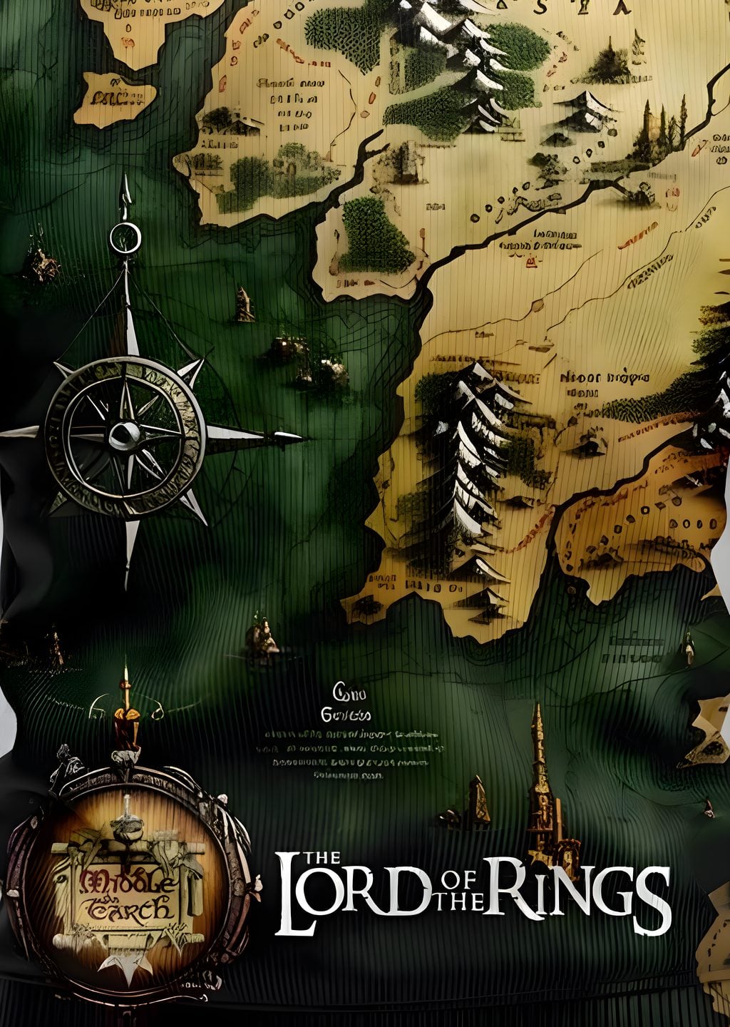 The Lord of the Rings Haritası