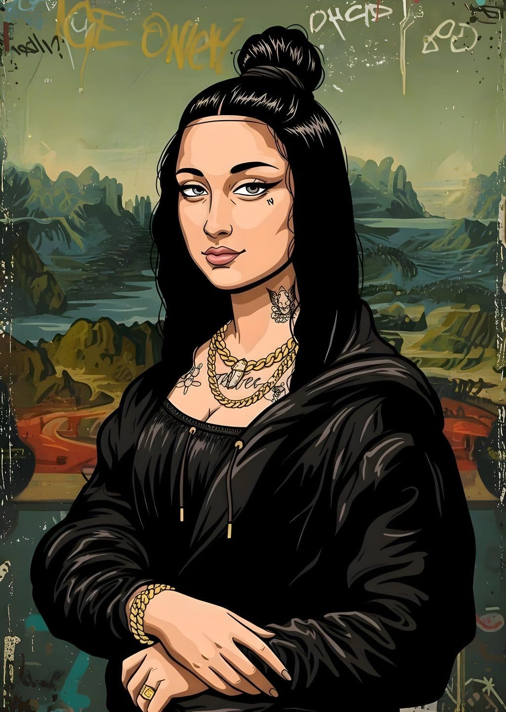 Mona Lisa: Sokak Stili