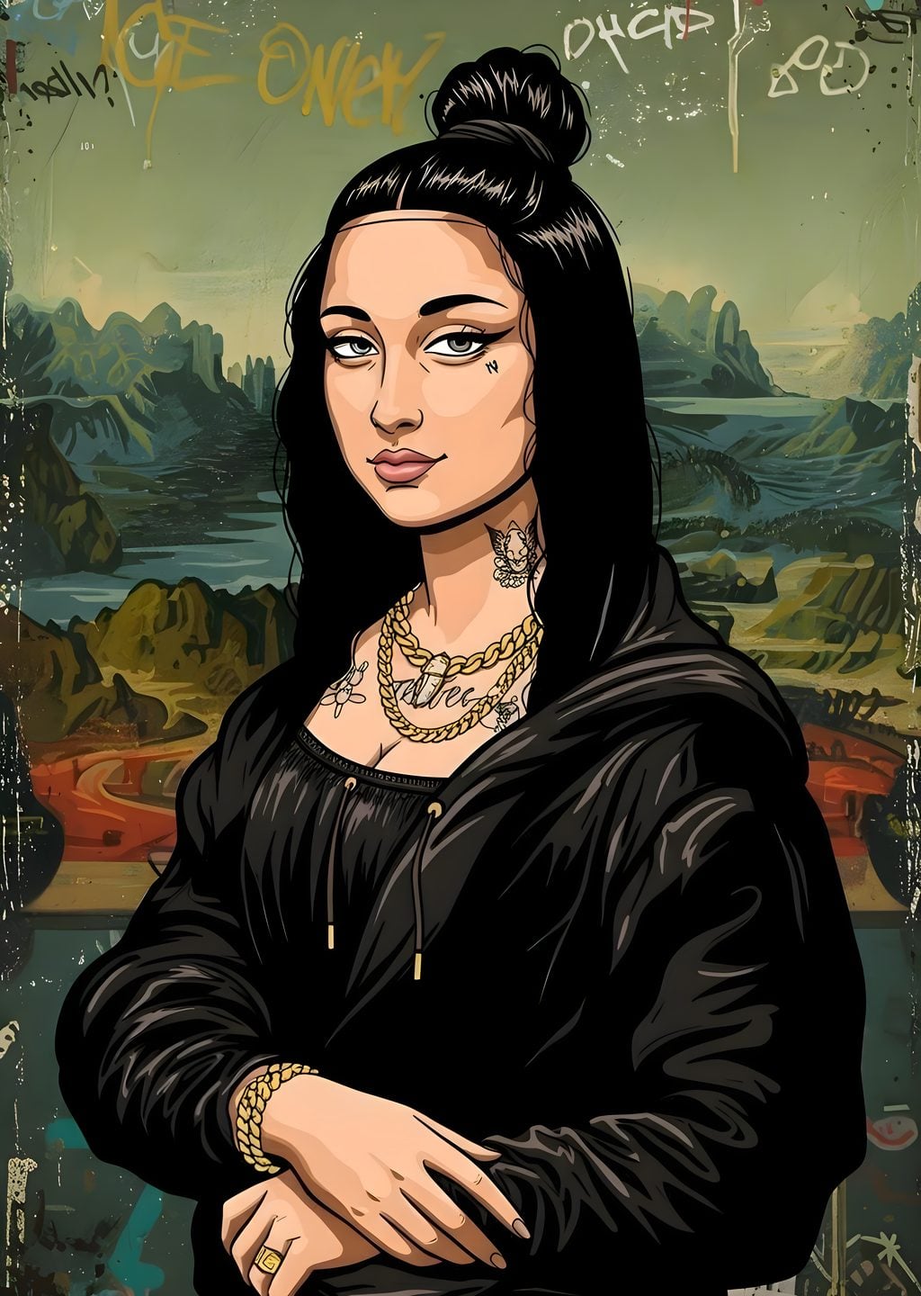 Mona Lisa: Sokak Stili