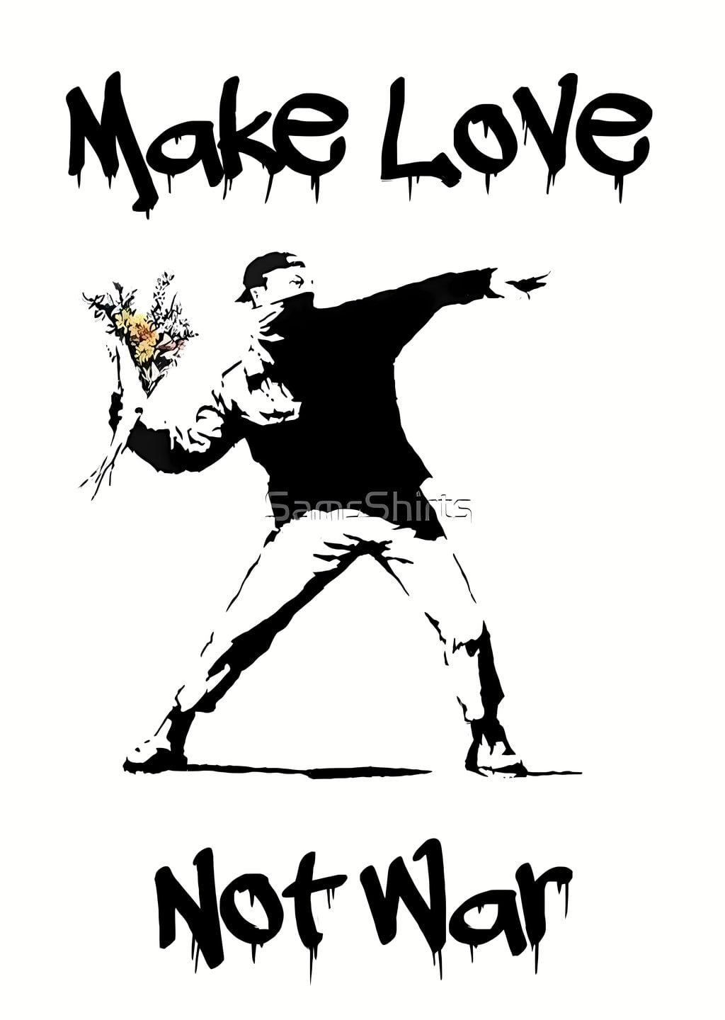 Make Love Not War: Banksy Eseri