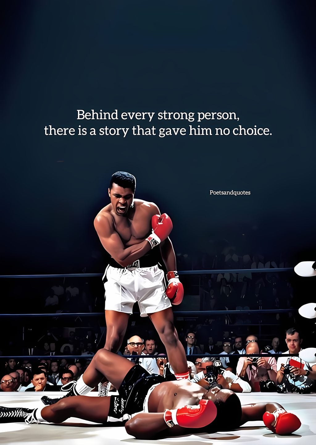 Muhammad Ali: Boxer in Ring
