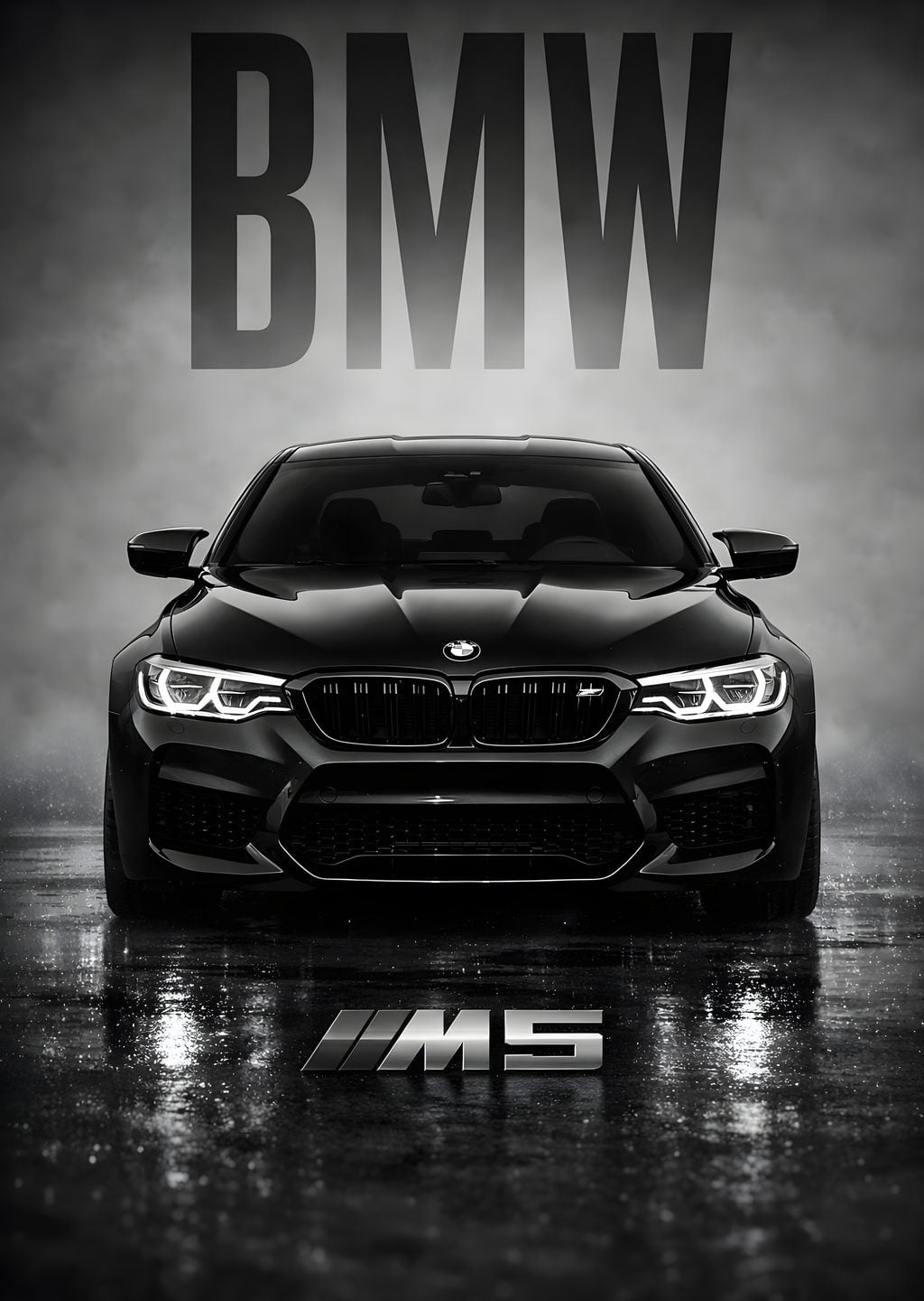 Midnight Dominance: BMW M5