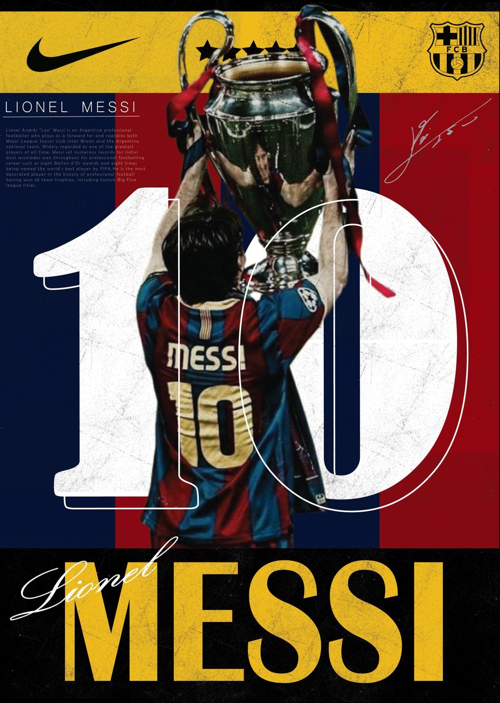 Lionel Messi: Futbol Posteri