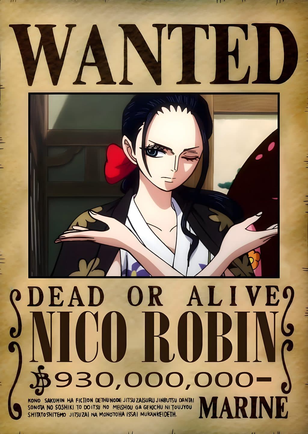 Nico Robin: Wanted!
