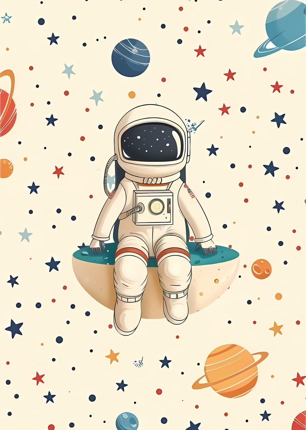 Astronot ve Ay