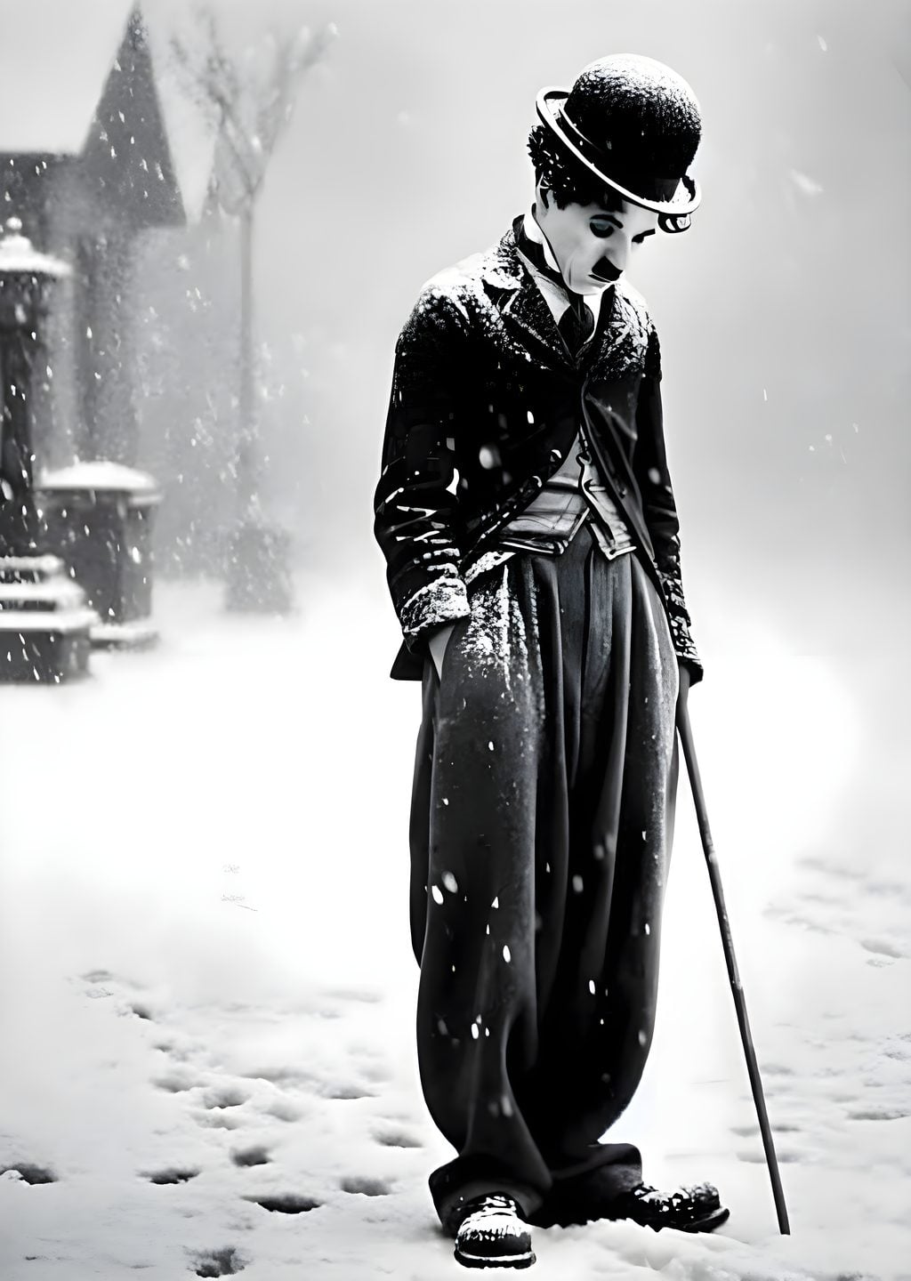 Charlie Chaplin: Kar Yağan Sokaklarda