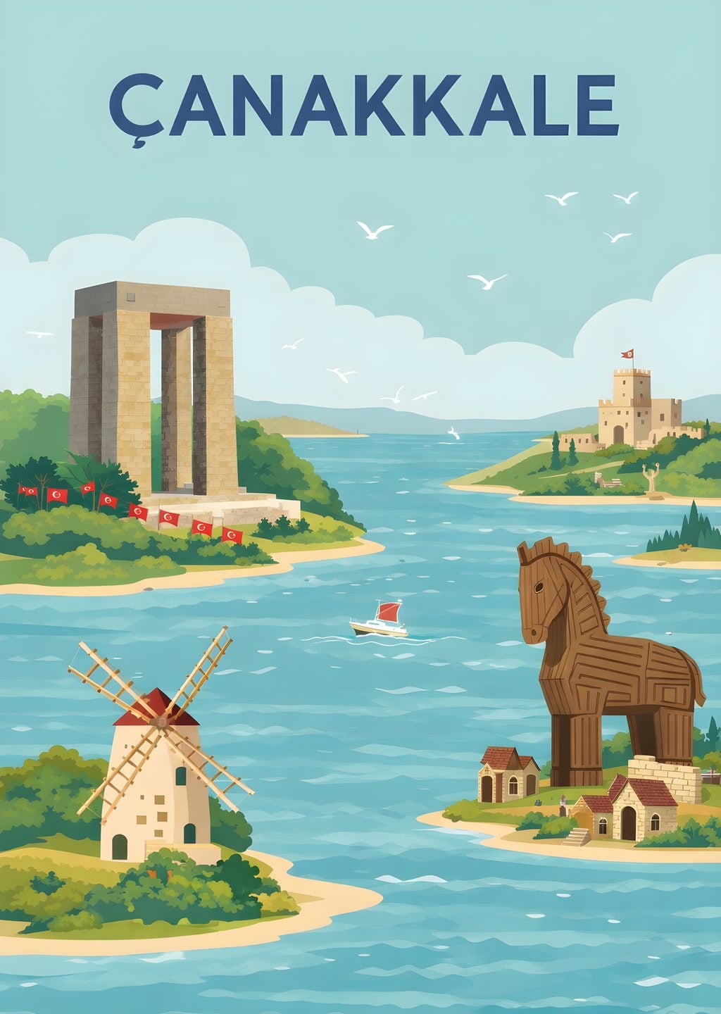 Çanakkale: Tarih ve Mitoloji'nin Kıyısı