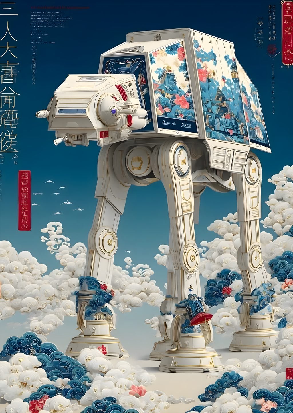 Star Wars At-At Posteri