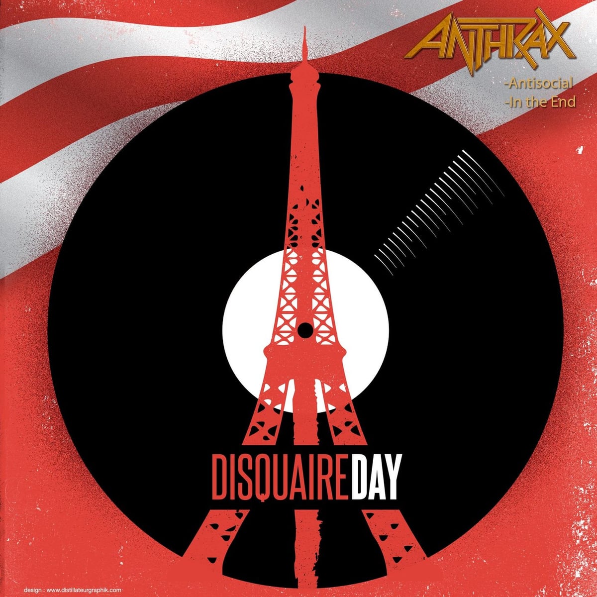 Disquaire Day Anthrax Poster