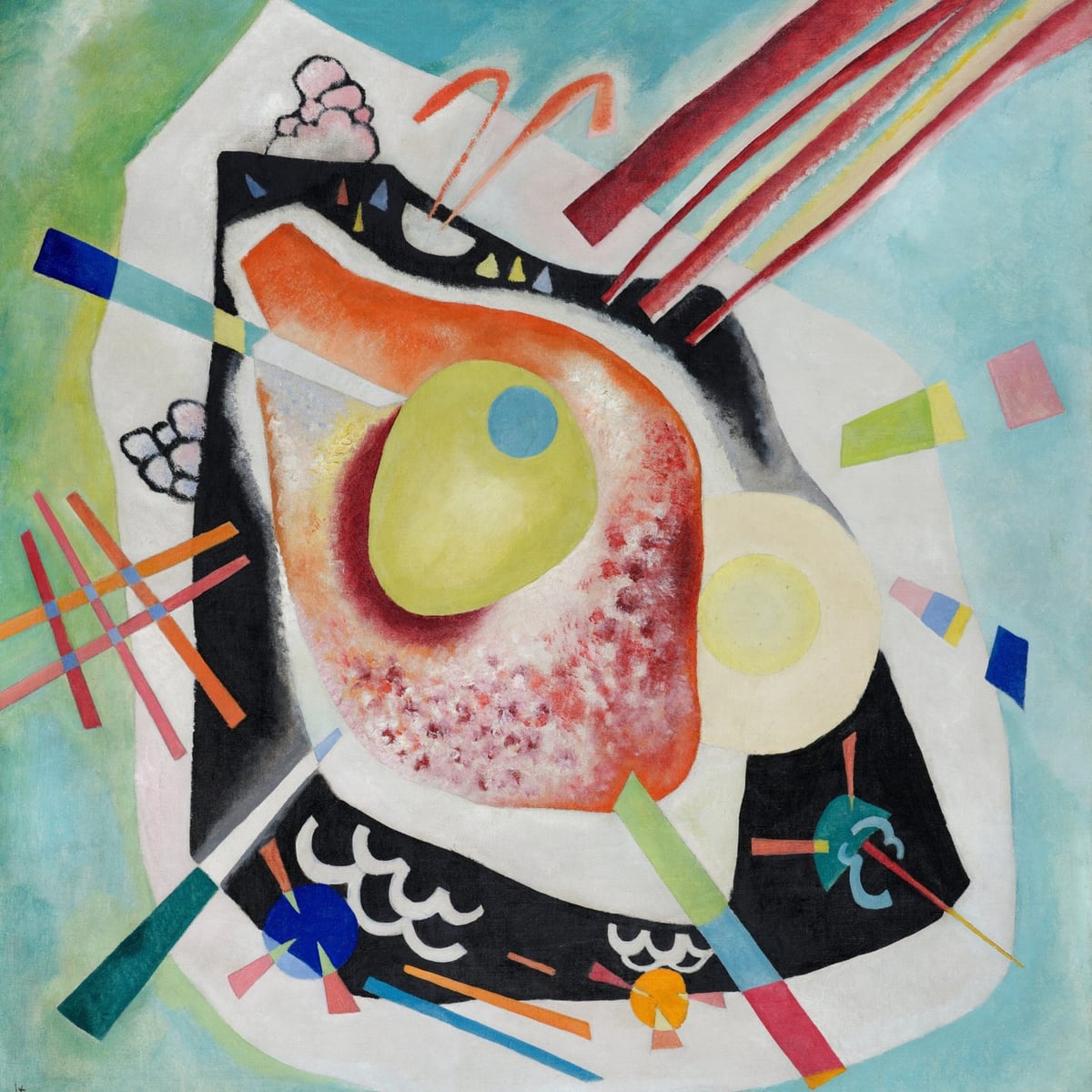 Kandinsky: Beyaz Elips
