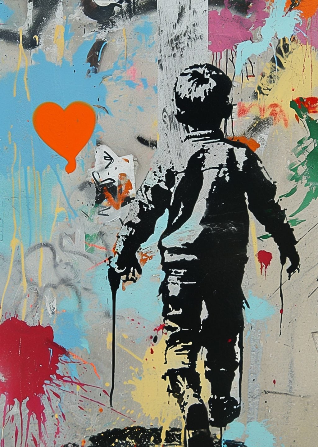 Banksy'nin Balonlu Çocuk