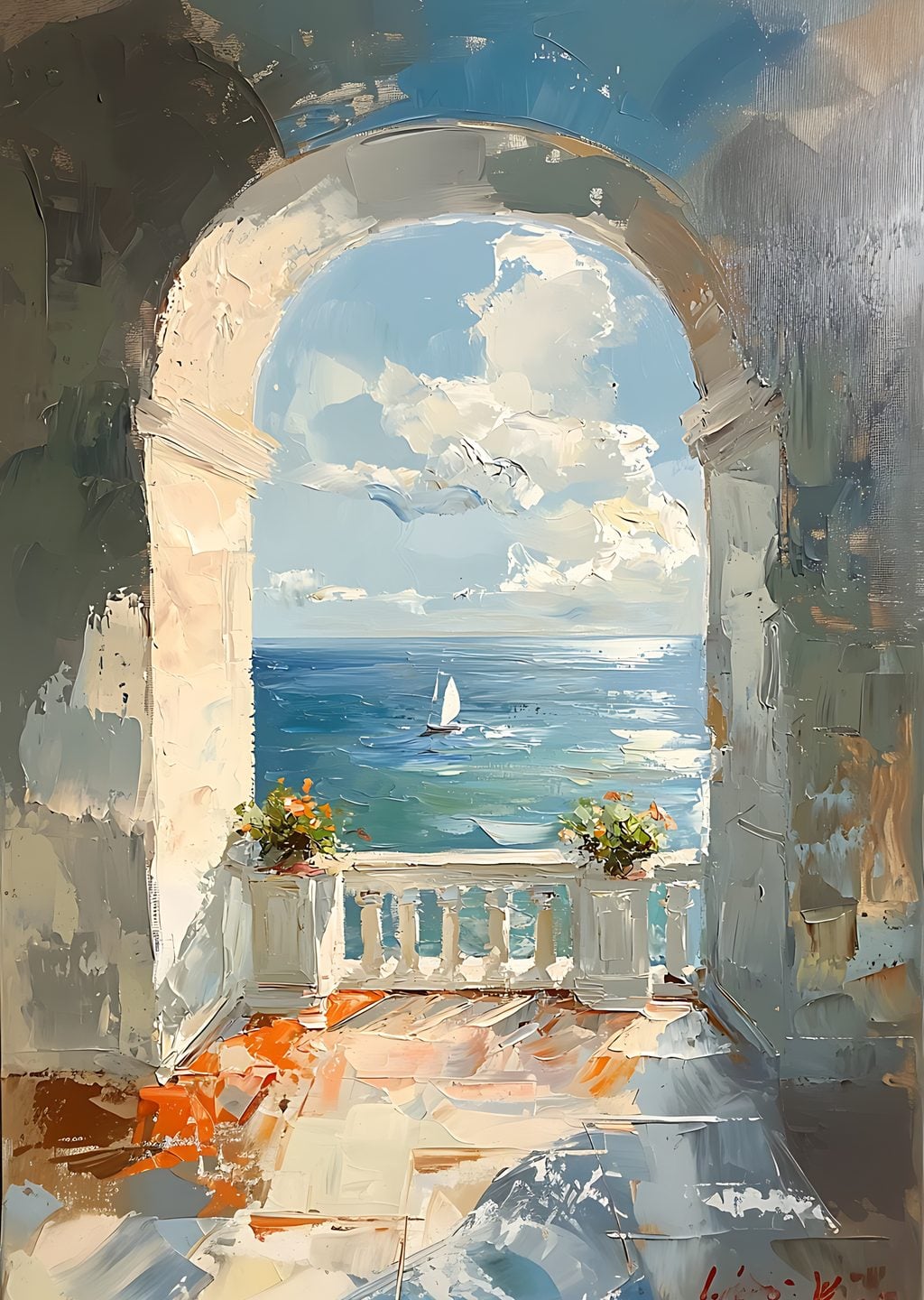 Deniz Manzaralı Balkon