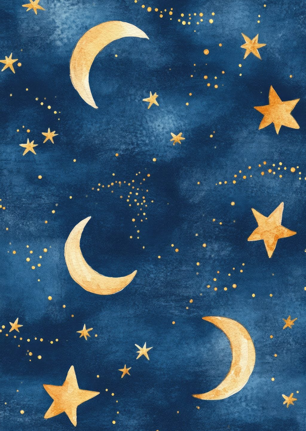 Gece Gökyüzü: Ay ve Yıldızlar