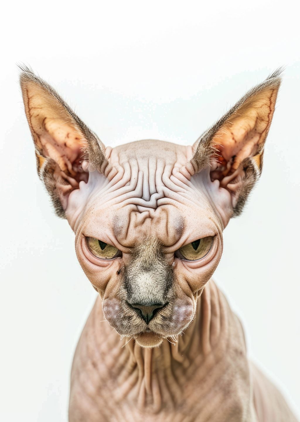 Sphynx Kedisi: İfadesiyle Dikkat Çeken Bir Portre